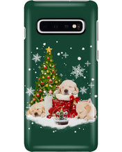 Load image into Gallery viewer, Funny Golden Retrievers Sleep In Red Boots Gift For Dog Lovers Phone case