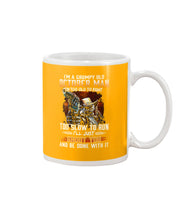 Load image into Gallery viewer, October Grumpy Old Man Will Shoot You For Birthday Gift Mug