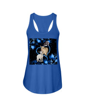 Load image into Gallery viewer, Lovely Phone Case Twinkling Blue Heart Gift For Goat Lovers Ladies Flowy Tank