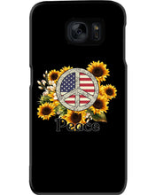 Load image into Gallery viewer, Peace Sign Sunflower Birthday Gift For Girls Phone case