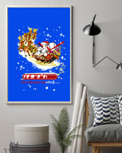 Load image into Gallery viewer, Baseball Xmas Sleigh Loading Gift For Baseball Lovers Vertical Poster