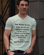 Load image into Gallery viewer, Daughter In Law Gift For Mother In Law I Know How Tempting That Option Was Some Days Guys V-Neck
