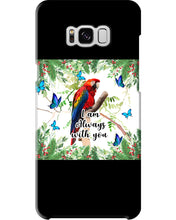 Load image into Gallery viewer, Scarlet Macaw With Butterflies I Am Always With You Gift For Lover Phone case