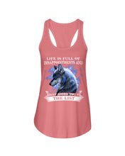 Load image into Gallery viewer, Life Is Full Of Disappointment And I Added You To The List Ladies Flowy Tank