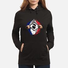 Load image into Gallery viewer, Corse Super Hero Flag Patriot Gift For Men Hoodie
