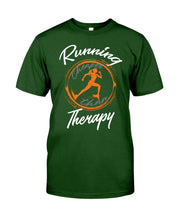 Load image into Gallery viewer, Running Cheaper Than Therapy Gift For Running Lovers Guys Tee