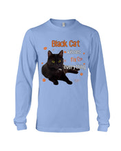 Load image into Gallery viewer, Black Cat Kisses Fix Everything Gift For Cat Lovers Unisex Long Sleeve