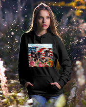 Load image into Gallery viewer, American Flag Sky Flower German Shepherd Gift For Dog Lovers Hoodie
