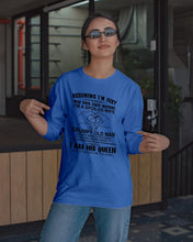 Load image into Gallery viewer, A Spoiled Wife Of An October Grumpy Old Man Birthday Meaningful Gift Unisex Long Sleeve