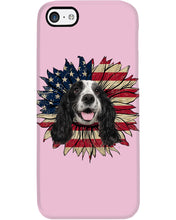 Load image into Gallery viewer, English Cocker Spaniel US Sunflower Gift For Dog Lovers Phone case