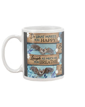Load image into Gallery viewer, Do What Makes You Happy With Bats Gift For Girls Mug
