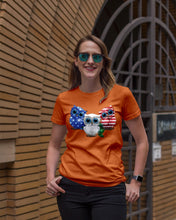 Load image into Gallery viewer, Lovely Phone Case Three Owl With US Flag Gift For Owl Lovers Ladies Tee