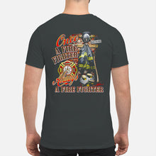 Load image into Gallery viewer, Once A Firefighter Always A Firefighter Special Custom Design Guys V-Neck