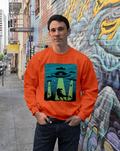 Load image into Gallery viewer, UFA Dinosaur T Rex Sky Full Of Stars Sweatshirt