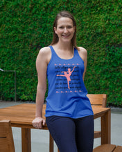 Load image into Gallery viewer, Ballet Words Pink Pattern Gift For Ballet Dancer Ladies Flowy Tank