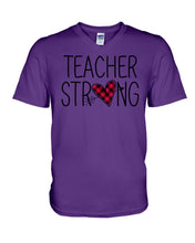 Load image into Gallery viewer, Lovely Phone Case Teacher Strong Great Gift For Teacher's Day Guys V-Neck