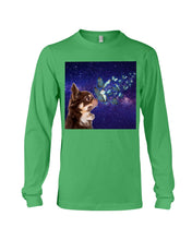 Load image into Gallery viewer, Chihuahua Blue Butterflies Sky Gift For Dog Lovers Unisex Long Sleeve