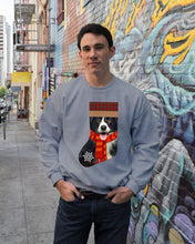 Load image into Gallery viewer, Santa Border Collie In Stock Gift For Dog Lovers Sweatshirt