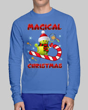 Load image into Gallery viewer, Tennis Players Magical Christmas Snowman Gift For Women Unisex Long Sleeve
