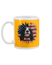 Load image into Gallery viewer, English Cocker Spaniel US Sunflower Gift For Dog Lovers Mug