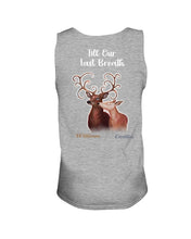 Load image into Gallery viewer, Custom Name Deers Gift For Boyfriend Till Our Last Breath Unisex Tank Top