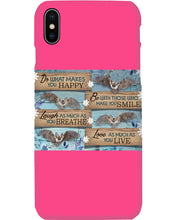 Load image into Gallery viewer, Do What Makes You Happy With Bats Gift For Girls Phone case