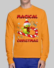 Load image into Gallery viewer, Tennis Players Magical Christmas Snowman Gift For Women Unisex Long Sleeve