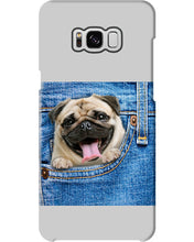 Load image into Gallery viewer, baby Pug In Denim Pocket Gift For Dog Lovers Phone case