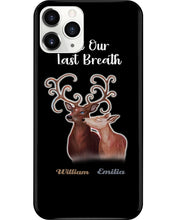 Load image into Gallery viewer, Custom Name Deers Gift For Boyfriend Till Our Last Breath Phone case
