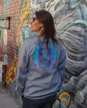 Load image into Gallery viewer, You Matter Ribbon Awareness With Angel Wings Sweatshirt