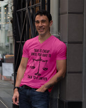 Load image into Gallery viewer, Talk Is Cheap Until You Have To Talk To A Lawyer Trending Guys V-Neck