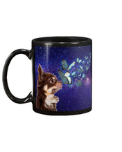 Load image into Gallery viewer, Chihuahua Blue Butterflies Sky Gift For Dog Lovers Mug