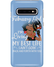 Load image into Gallery viewer, Betty Boop February Girl Living My Best Life Birthday Meaningful Gift Phone case