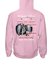 Load image into Gallery viewer, October Man Son Of God Birthday Meaningful Gift For Men Hoodie
