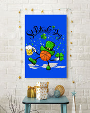 Load image into Gallery viewer, Basketball Saint Patrick's Day Gift For Basketball Lovers Vertical Poster