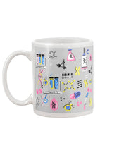 Load image into Gallery viewer, Science Gene Mini Pattern Gift For Women Mug