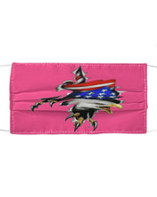Load image into Gallery viewer, Eagle Giant Scratch USA Flag Gift For Women Cloth Face Mask