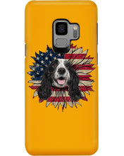 Load image into Gallery viewer, English Cocker Spaniel US Sunflower Gift For Dog Lovers Phone case