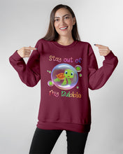 Load image into Gallery viewer, Vintage Funny Stay Out Of My Bubble Gift For Turtle Lovers Sweatshirt