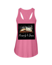 Load image into Gallery viewer, Nursing And Jesus Gift For Family Ladies Flowy Tank