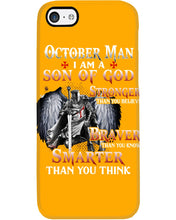 Load image into Gallery viewer, October Man Son Of God Birthday Meaningful Gift For Men Phone case
