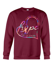 Load image into Gallery viewer, Hope For A Cure Multiple Sclerosis Awareness Sweatshirt
