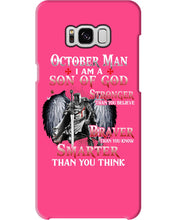 Load image into Gallery viewer, October Man Son Of God Birthday Meaningful Gift For Men Phone case