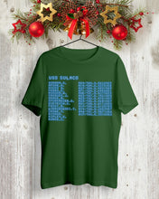 Load image into Gallery viewer, Pinpoint The Location In The Space Blue Guys Tee
