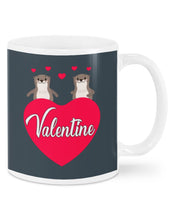 Load image into Gallery viewer, Couple Otter Valentine's Day Gift For Otter Lovers Mug