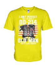 Load image into Gallery viewer, I Ain't Perfect But I Do Have A DD-214 For An Old Man Trending Guys V-Neck