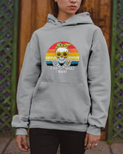 Load image into Gallery viewer, I Do What I Want Skull Sunflower Special Custom Design Hoodie