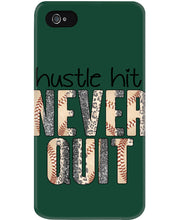 Load image into Gallery viewer, Baseball Hustle Hit Never Quit Gift For Lovers Phone case