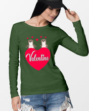 Load image into Gallery viewer, Couple Otter Valentine's Day Gift For Otter Lovers Unisex Long Sleeve