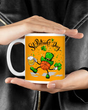 Load image into Gallery viewer, Basketball Saint Patrick's Day Gift For Basketball Lovers Mug